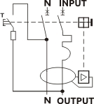 Рис.1. Схема автомата FAP6-AC 32A